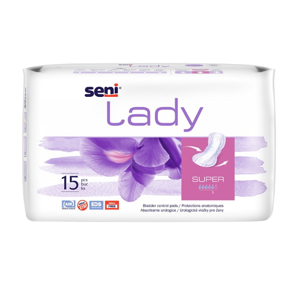 Absorbante Zilnice Seni Lady Super, 15 bucati - Seni