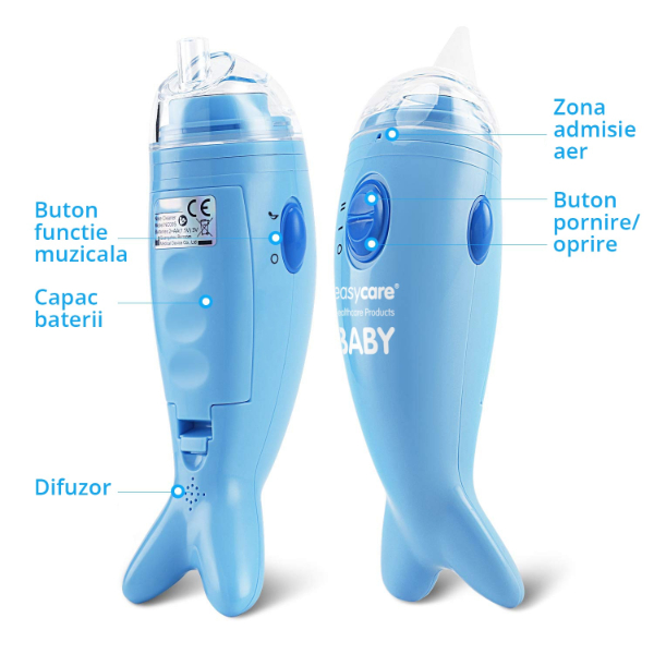 Aspirator nazal muzical electric - Easycare