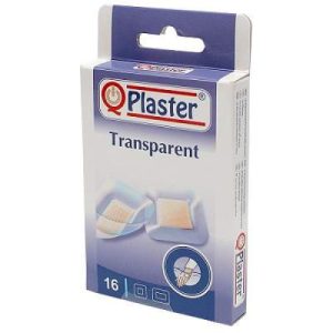 Plasturi transparenti, 16 bucati  Qplaster
