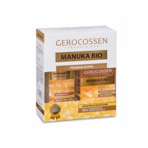 Set Manuka Bio crema reparatoare 65+ cu apa micelara - Gerocossen