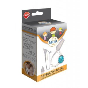 Aspirator nazal 2 in 1 - Minut Baby