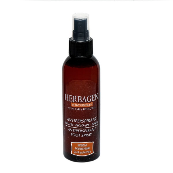 Spray antiperspirant pentru picioare, 150 ml - Herbagen