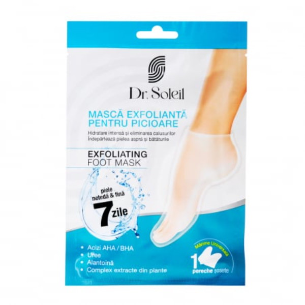 Masca exfolianta pentru picioare - Dr. Soleil