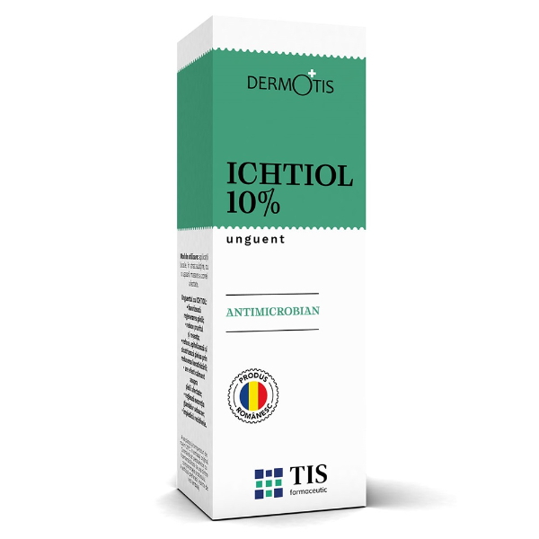 Unguent Dermotis cu Ichtiol 10%, 25 g - Tis Farmaceutic