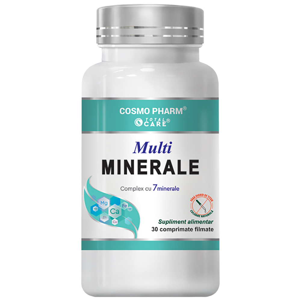 Multiminerale, 30 tablete - Cosmopharm