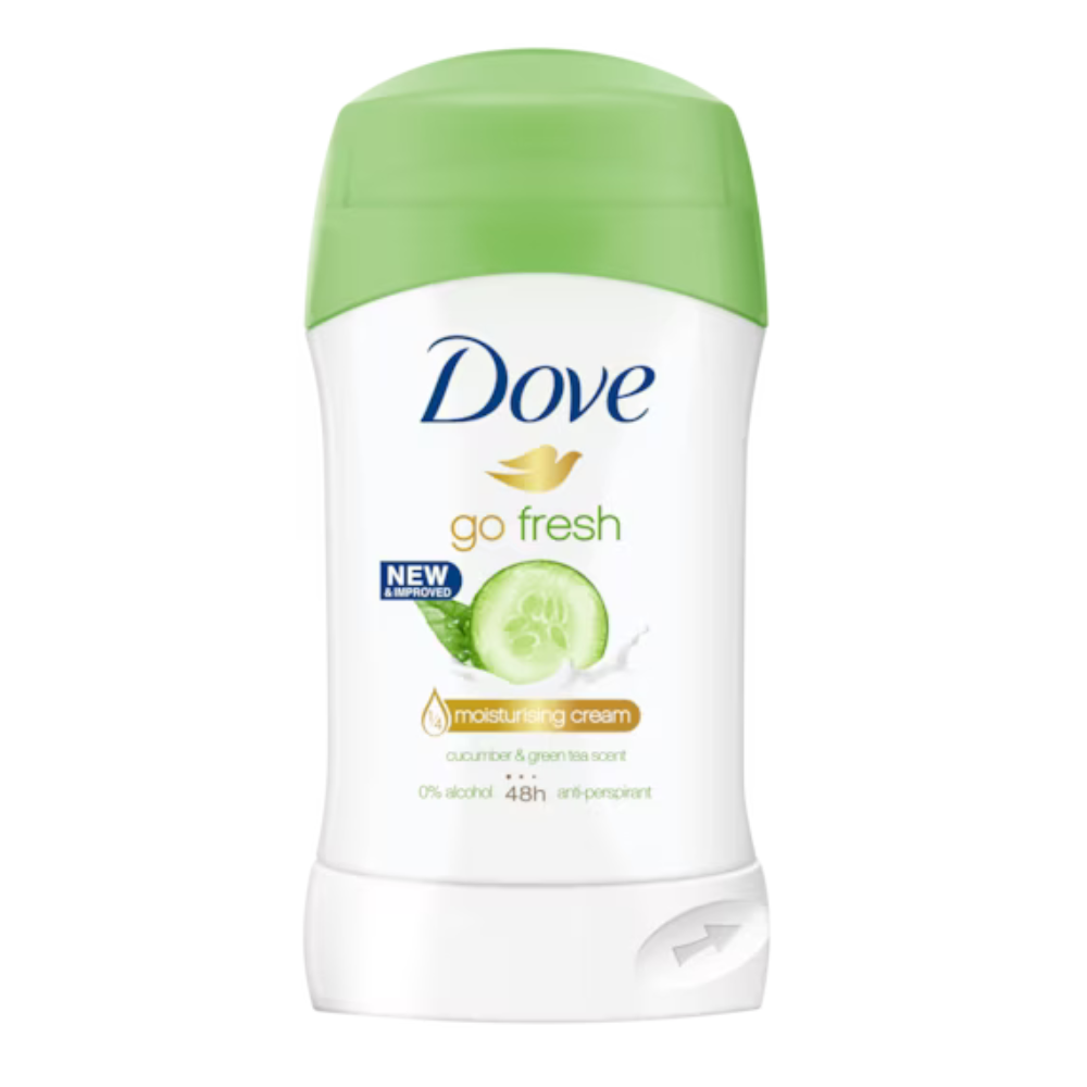 Stick antiperspirant Go Fresh Castravete si Ceai Verde, 40 ml - Dove