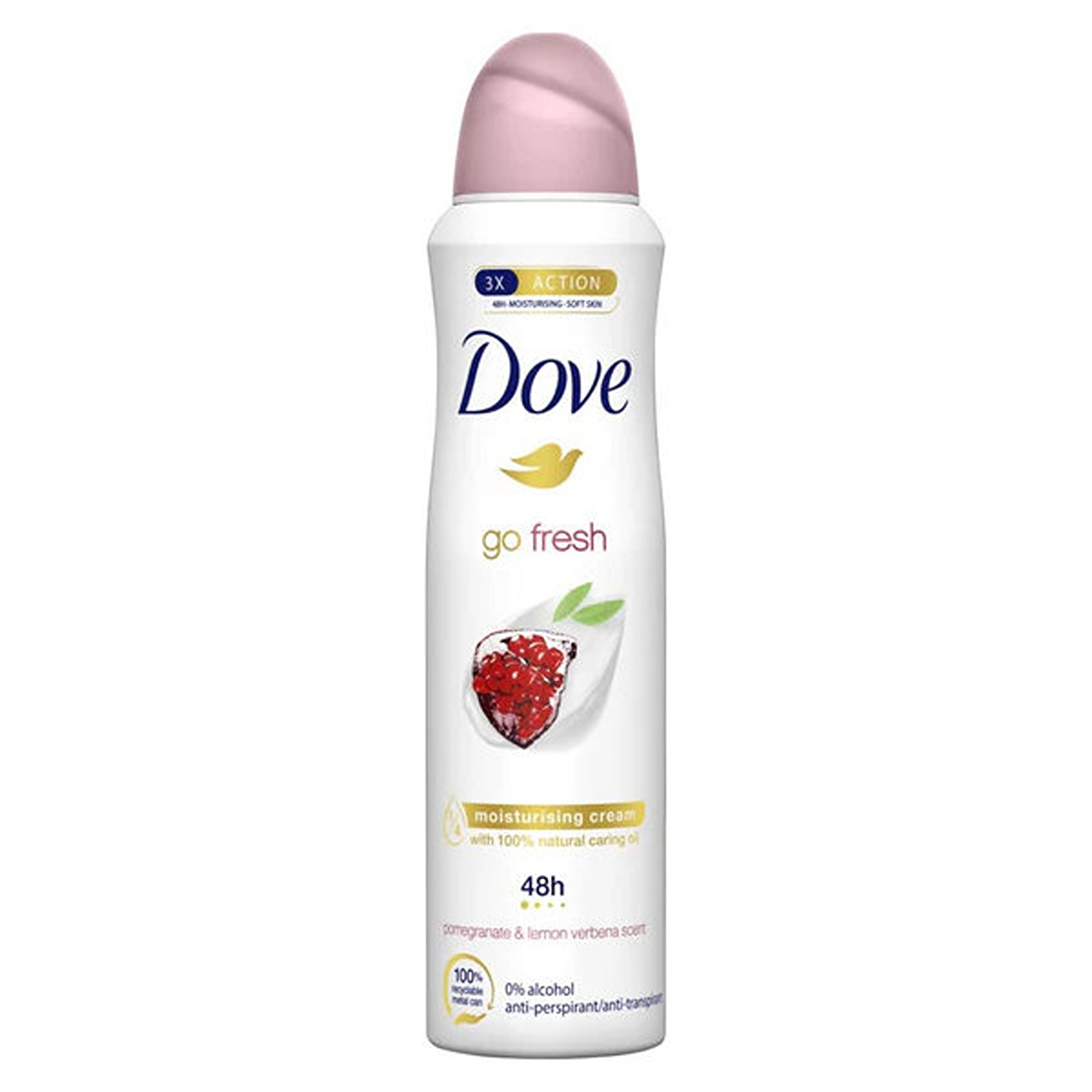 Deodorant spray Go Fresh Pomegranate, 200 ml - Dove
