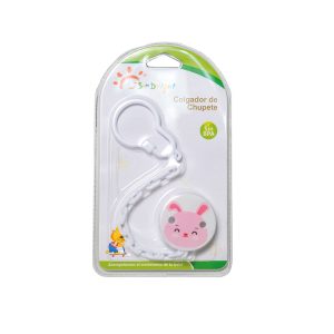 Lantisor suzeta plastic cu clema 31067 - SunDelight