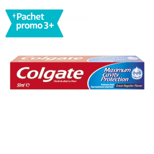 Pachet 3 * Cavity Protection 50 ml + Periuta Extra Clean Pachet 2 bucati - Colgate