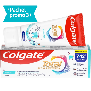 Pachet 3 * Total Whitening 100 ml + Total Whitening 50 ml (Gratis) - Colgate