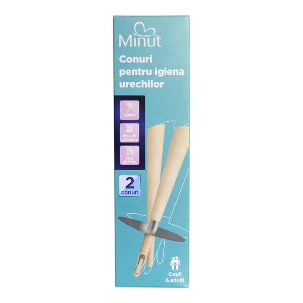 Conuri pentru urechi, 2 bucati - Minut