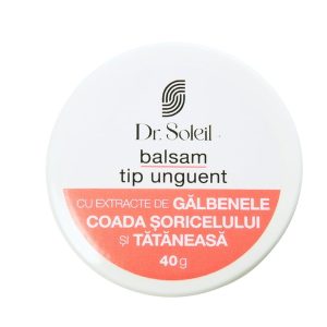 Balsam Tip Unguent cu Extract de Galbenele Coada Soricelului si Tataneasa, 40 gr - Dr. Soleil