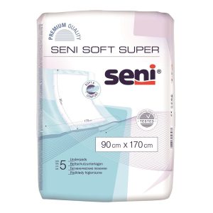 Aleze de Protectie Soft Super, 5 bucati, 90 cm x 170 cm - Seni